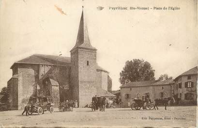 .CPA FRANCE 87 "Peyrilhac, Place de l'église"