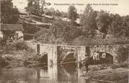 87 Haute Vienne .CPA FRANCE 87 "Pierre Buffière, Pont vieux et chemin romain"