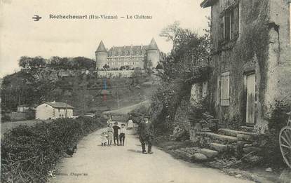 .CPA FRANCE 87 "Rochechouart, Le château"