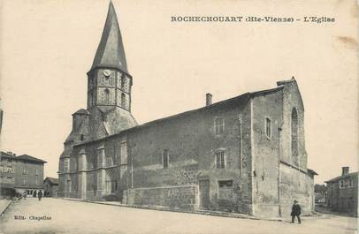 .CPA FRANCE 87 "Rochechouart, L'église"