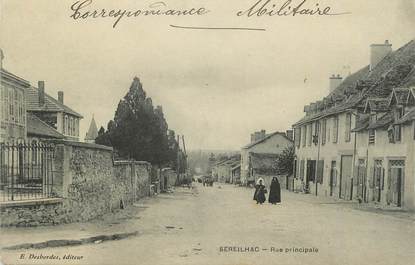 .CPA FRANCE 87 "Sereilhac, Rue principale"