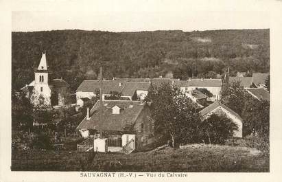 .CPA FRANCE 87 "Sauvagnat, Vue du calvaire"