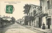 87 Haute Vienne .CPA FRANCE 87 "Saint Paul D'Eyjeaux, Route de Limoges"
