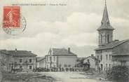 87 Haute Vienne .CPA FRANCE 87 "St Jouvent, Place de l'église"