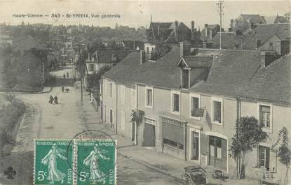 .CPA FRANCE 87 "St  Yrieix,  Vue générale"