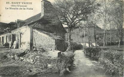 .CPA FRANCE 87 "St  Yrieix,  Le moulin de la folie"