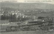 87 Haute Vienne .CPA FRANCE 87 "St Sulpice Laurière, La gare, vue générale"