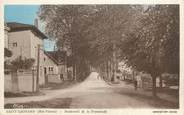 87 Haute Vienne .CPA FRANCE 87 "St Léonard, Boulevard de la Promenade"