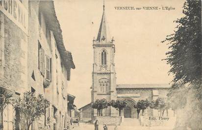 .CPA FRANCE 87 "Verneuil sur Vienne,  L'église"