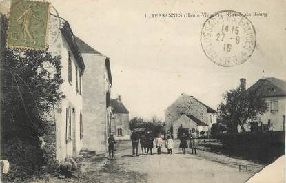 .CPA FRANCE 87 "Tersannes, Entrée du bourg"