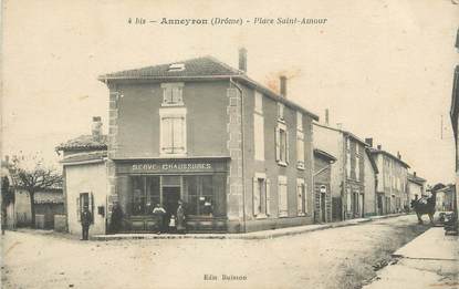 .CPA FRANCE 26 " Anneyron, Place St Amour"