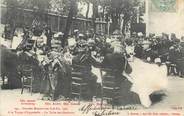 26 DrÔme .CPA FRANCE 26 " Aiguebelle, Grandes manoeuvres du Sud-Est 1903, La table des généraux