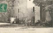 26 DrÔme .CPA FRANCE 26 " Blacons, La place et l'église"