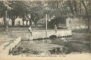 26 DrÔme .CPA FRANCE 26 " Environs de Beaureparie-Manthes,, La place"