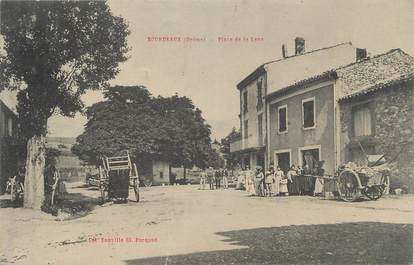 .CPA FRANCE 26 " Bourdeaux, Place de la Lève"