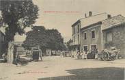 26 DrÔme .CPA FRANCE 26 " Bourdeaux, Place de la Lève"