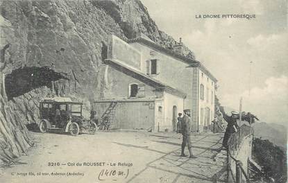 .CPA FRANCE 26 " Le Col du Rousset, Le refuge"