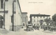 26 DrÔme .CPA FRANCE 26 " Chanos Curson, La place"