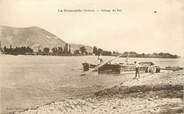 26 DrÔme .CPA FRANCE 26 " La Coucourde, Passage du bac"