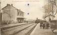 .CPA FRANCE 26 "Chamaret, La gare, train venant de Nyons"/ TRAIN