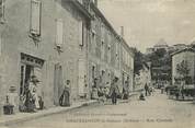 26 DrÔme .CPA FRANCE 26 "Châteauneuf de Galaure, Rue centrale"
