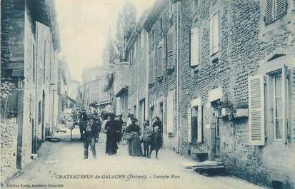 .CPA FRANCE 26 "Châteauneuf de Galaure, Grande rue"
