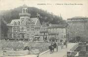 26 DrÔme .CPA FRANCE 26 "Chabeuil, L'Hôtel de Ville et porte moyen âge"