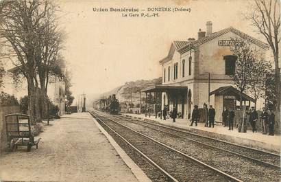 .CPA FRANCE 26 "Donzère, La gare"
