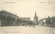 26 DrÔme .CPA FRANCE 26 "Grane, Place des écoles"