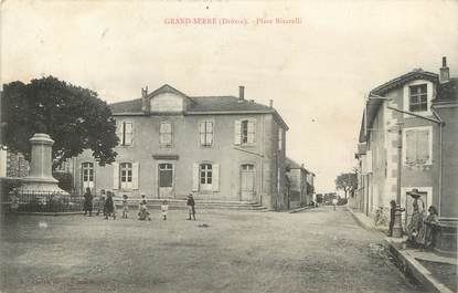 .CPA FRANCE 26 "Grand Serre, Place Bizarelli"