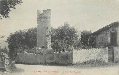 .CPA FRANCE 26 "Grand Serre, La Tour des Terreaux"