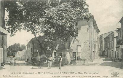 .CPA FRANCE 26 "Mirabel aux Baronnies, Rue principale"