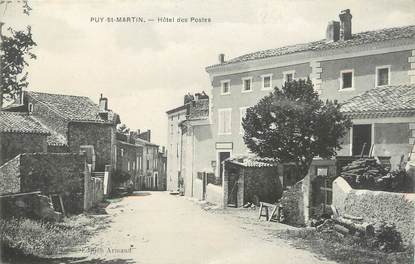 .CPA  FRANCE 26 " Puy St Martin, Hôtel des Postes"