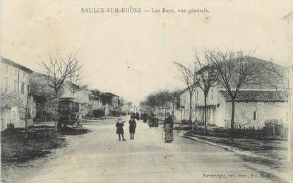 .CPA  FRANCE 26 "Saulce sur Rhône, Les Reys, vue générale"