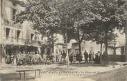 26 DrÔme .CPA  FRANCE 26 "Saint Paul Trois Châteaux, La place du marché"