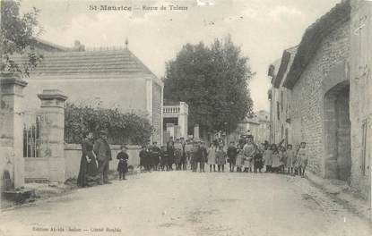 .CPA  FRANCE 26 "Saint Maurice, Route  de Tulette"