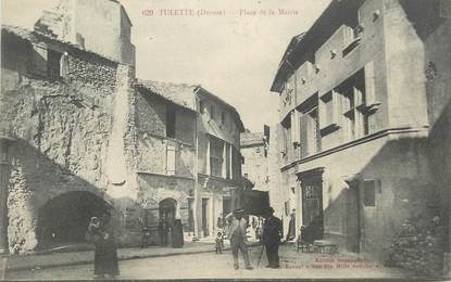 .CPA FRANCE 26 "Tulette, Place de la Mairie"