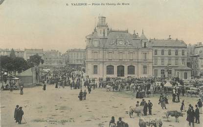 .CPA FRANCE 26 "Valence,  Place du Champ de Mars"