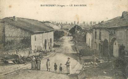 .CPA   FRANCE 88 "Bayecourt, Le Bas Bouk"