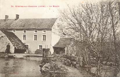 .CPA   FRANCE 45 " Briarres sur Essonne, Le moulin"