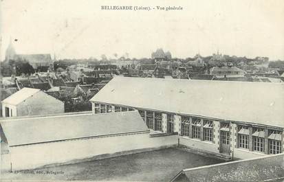 .CPA   FRANCE 45 " Bellegarde, Vue générale"