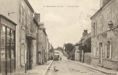 .CPA   FRANCE 45 " Beaulieu, Grande rue"