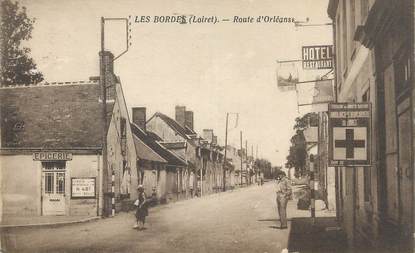 .CPA   FRANCE 45 " Les Bordes, Route d'Orléans"