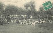 45 Loiret .CPA   FRANCE 45 " Les Bordes, Châsse à courre en forêt d'Orléans, la curée"