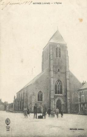 .CPA   FRANCE 45 " Boynes, L'église"