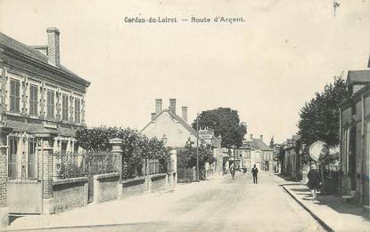 .CPA   FRANCE 45 " Cerdon du Loiret, Route d'argent"