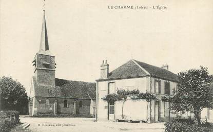 .CPA   FRANCE 45 " Le Charme, L'église"