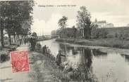 45 Loiret .CPA   FRANCE 45 "Chécy, Les bords du canal"