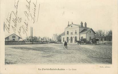 .CPA   FRANCE 45 "La Ferté St Aubin, La gare"