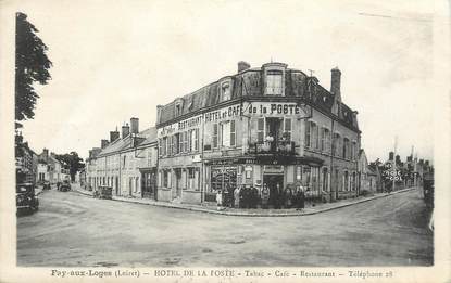 .CPA   FRANCE 45 "Fay aux Loges, Hôtel de la Poste"